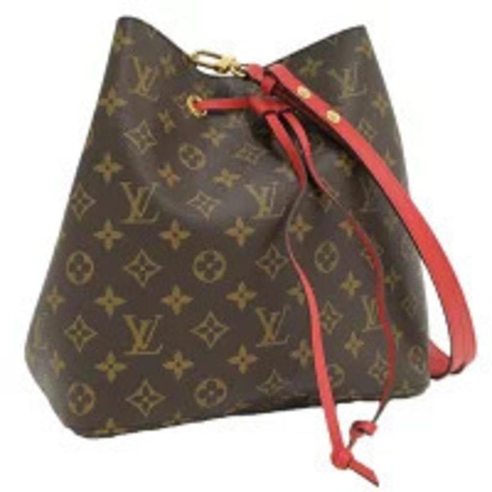 LOUIS VUITTON Shoulder Bag Neo Noe Monogram Coquelicot Red